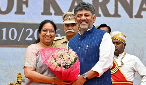 Sudha Yadav sworn in as Karnataka’s second woman Governor
